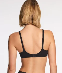 Wacoal Unlined|Bras * High Bar™ Plunge Underwire Bra Black