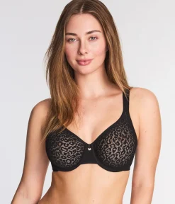 Wacoal Full Figure|Unlined * High Bar™ Underwire Bra Black