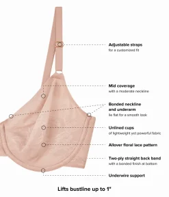 Wacoal Unlined|Seamless * High Profile™ Underwire Bra Roebuck
