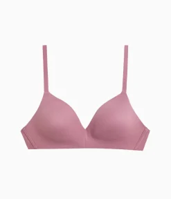 Wacoal Wireless * How Perfect Wire Free T-Shirt Bra Rose Brown