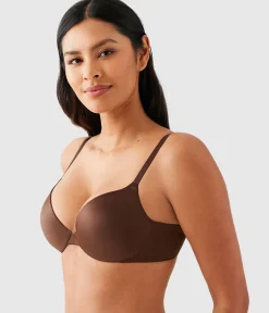 Wacoal Seamless|T-Shirt * Inner Sheen T-Shirt Bra Chocolate Martini