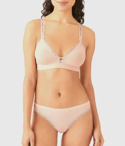 Wacoal Unlined|Lace * Innocence Braette Rose Smoke