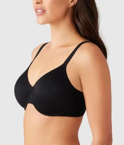 Wacoal Full Figure|Unlined * Inside Job™ Underwire Bra Black
