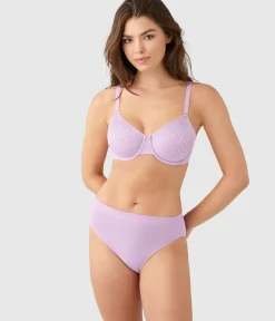 Wacoal Full Figure|Unlined * Inside Job™ Underwire Bra Lavender Sage