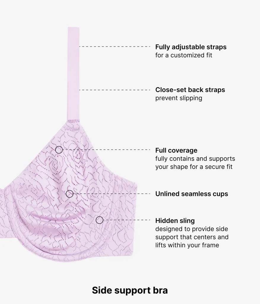 Wacoal Full Figure|Unlined * Inside Job™ Underwire Bra Lavender Sage