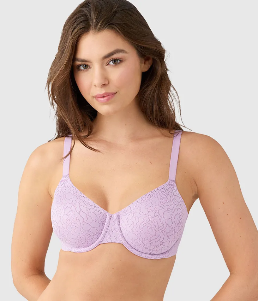 Wacoal Full Figure|Unlined * Inside Job™ Underwire Bra Lavender Sage