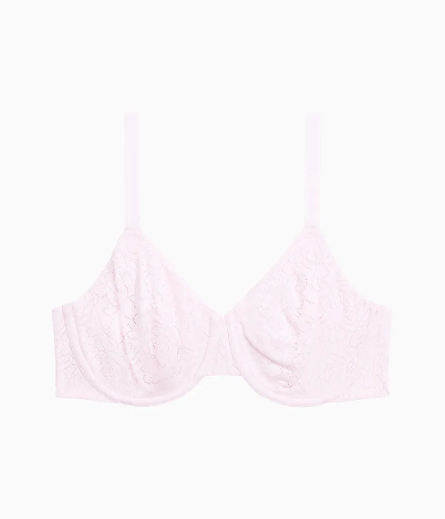 Wacoal Full Figure|Unlined * Inside Job™ Underwire Bra Cradle Pink