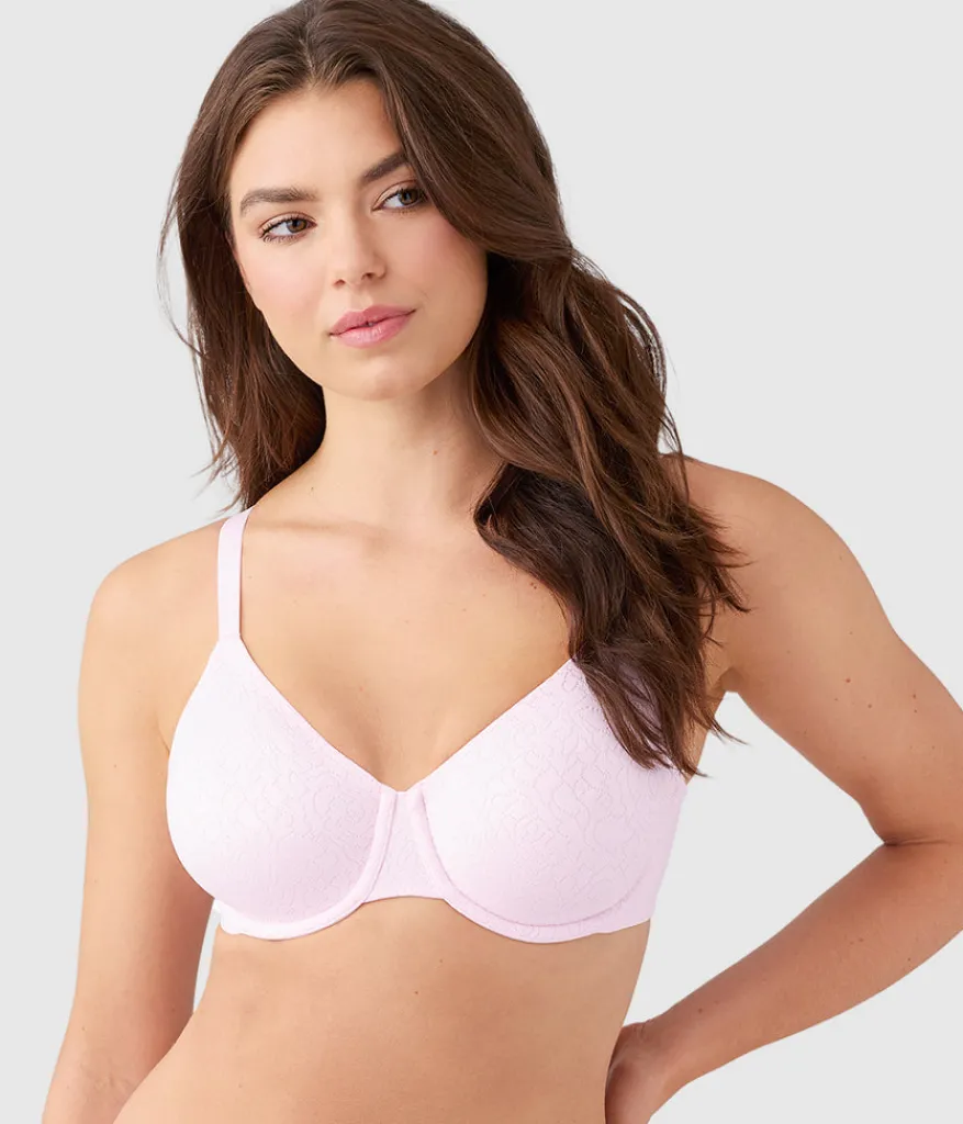 Wacoal Full Figure|Unlined * Inside Job™ Underwire Bra Cradle Pink