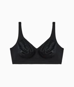 Wacoal Full Figure|Unlined * Inside Job™ Wire Free Bra Black