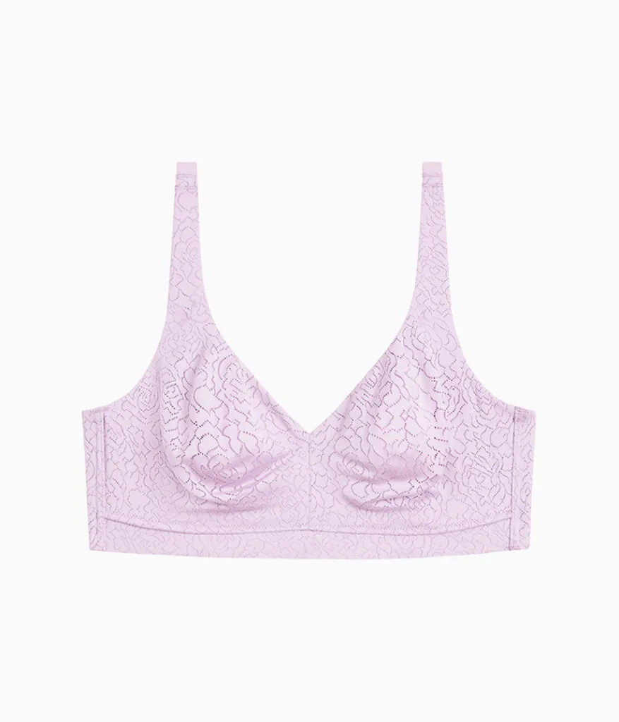 Wacoal Full Figure|Unlined * Inside Job™ Wire Free Bra Lavender Sage