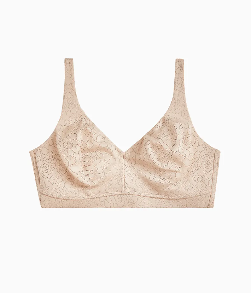 Wacoal Full Figure|Unlined * Inside Job™ Wire Free Bra Sand