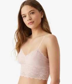 Wacoal Bralettes|Unlined * Inpired Eyeet Braette Rose Smoke