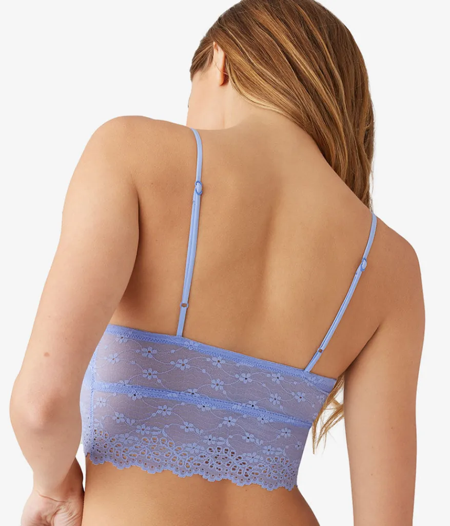 Wacoal Bralettes|Unlined * Inpired Eyeet Braette Pale Iris