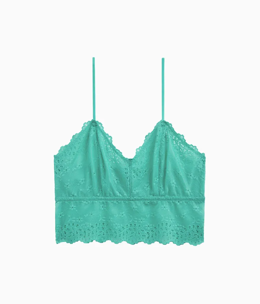 Wacoal Bralettes|Unlined * Inpired Eyeet Braette Water Garden