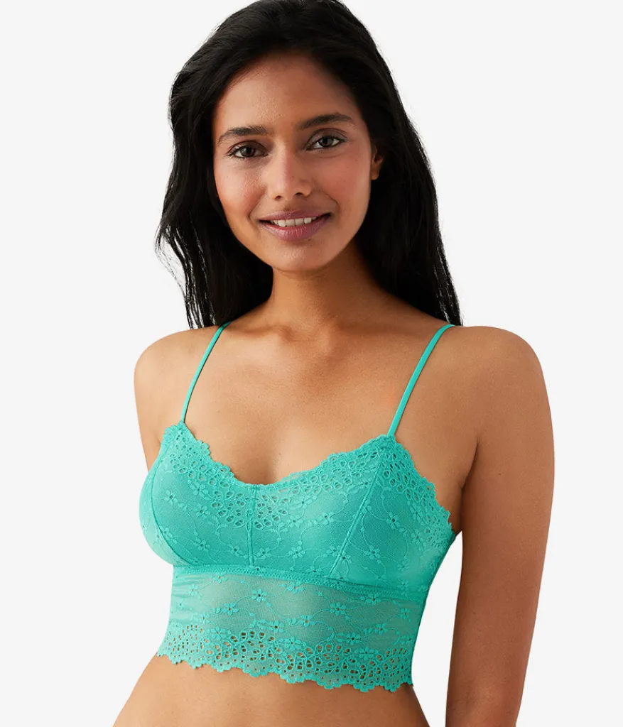 Wacoal Bralettes|Unlined * Inpired Eyeet Braette Water Garden