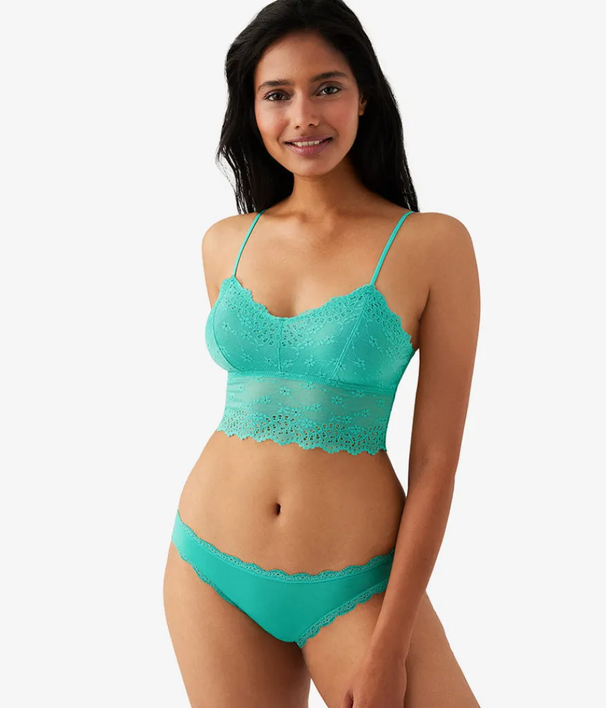 Wacoal Bralettes|Unlined * Inpired Eyeet Braette Water Garden