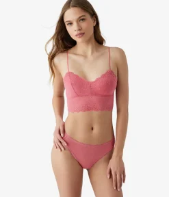 Wacoal Bralettes|Unlined * Inpired Eyeet Braette Slate Rose