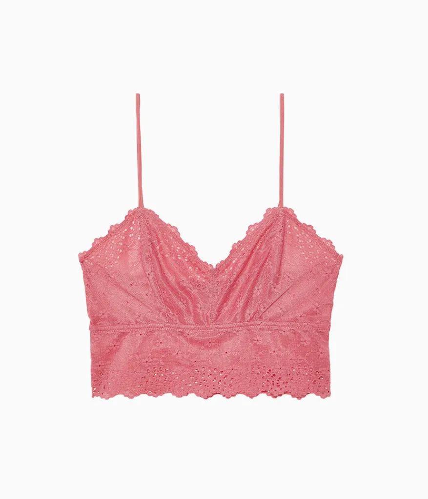 Wacoal Bralettes|Unlined * Inpired Eyeet Braette Slate Rose