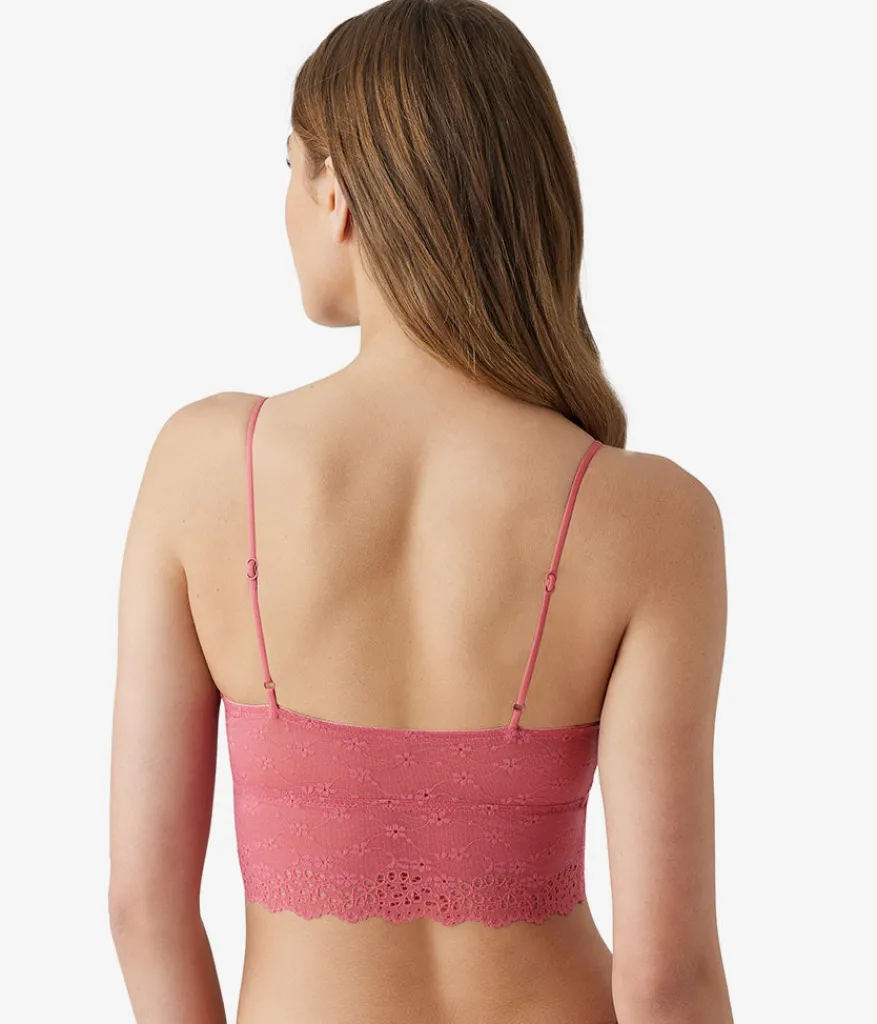 Wacoal Bralettes|Unlined * Inpired Eyeet Braette Slate Rose