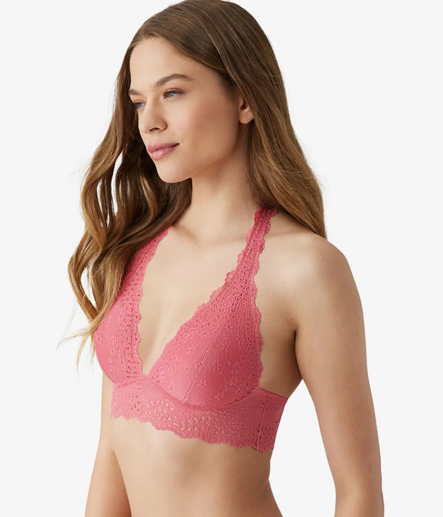 Wacoal Bralettes|Unlined * Inpired Eyeet Hater Braette Slate Rose