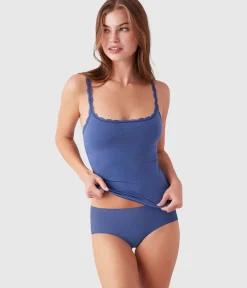Wacoal Camis & Tanks * Inpired Eyeet hef Bra Cai Vintage Indigo