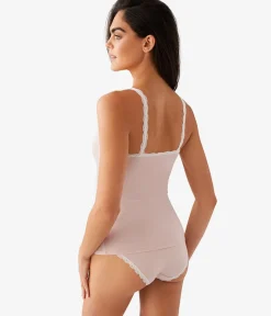 Wacoal Camis & Tanks * Inpired Eyeet hef Bra Cai Rose Smoke
