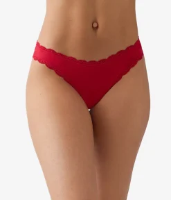 Wacoal Thong * Inpired Eyeet Thong Chili Pepper Red