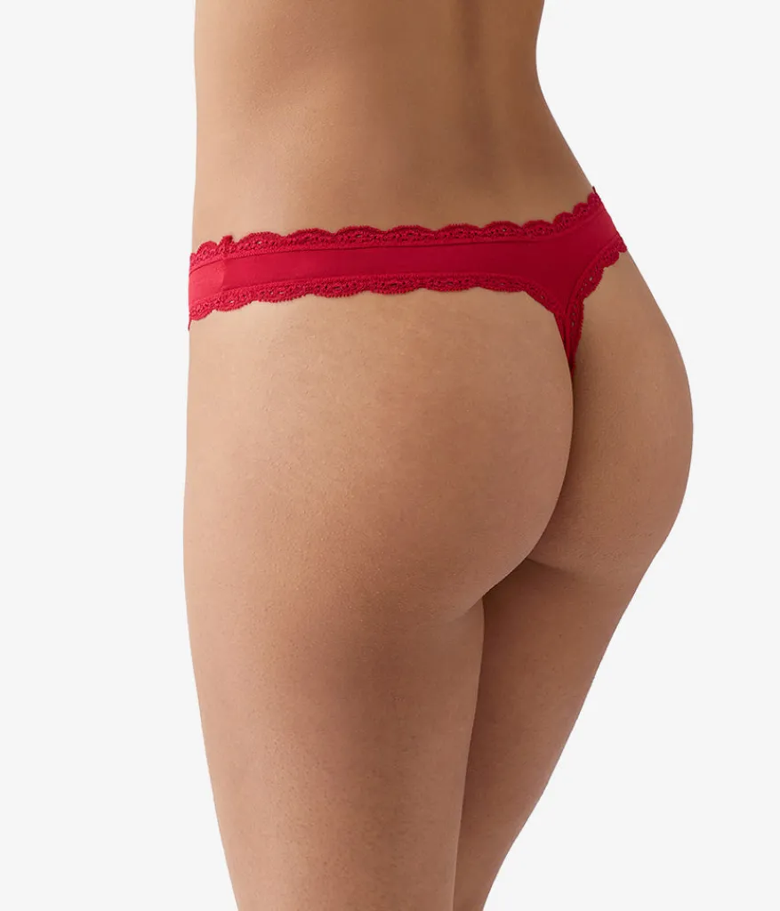 Wacoal Thong * Inpired Eyeet Thong Chili Pepper Red