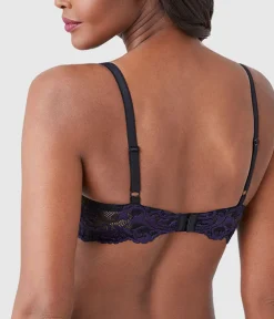 Wacoal Seamless|Lace * Instant Icon® T-Shirt Bra Black/Eclipse
