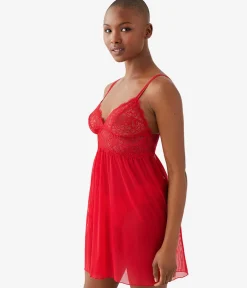 Wacoal Chemises & Bodysuits * It' On Cheie Savvy Red