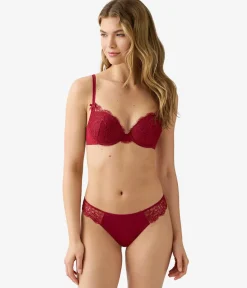 Wacoal Lace * It's On Contour Bra Biking Red