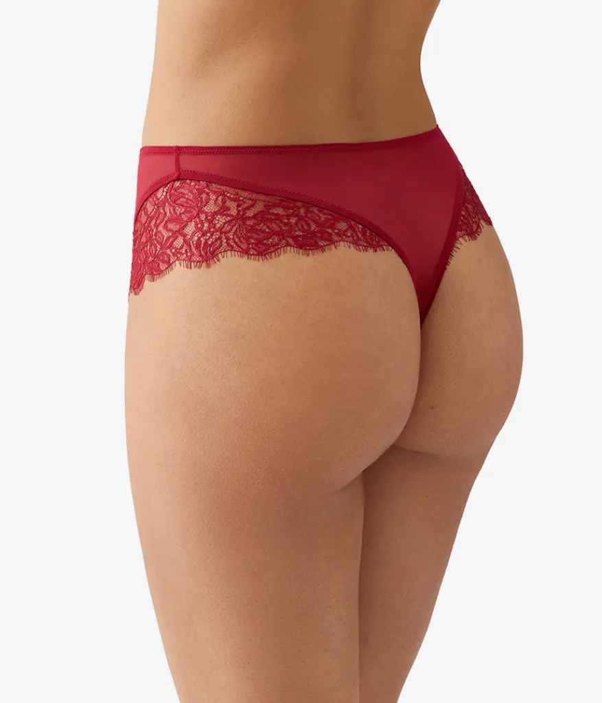 Wacoal Thong * It' On Hi-Wait Thong Biking Red