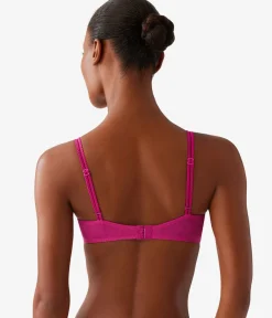Wacoal Unlined|Lace * It's On Underwire Bra Fuchsia Red