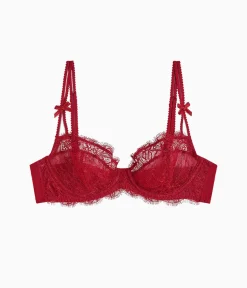 Wacoal Unlined|Lace * It's On Underwire Bra Biking Red