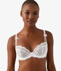 Wacoal Unlined|Lace * It's On Underwire Bra Sea Salt
