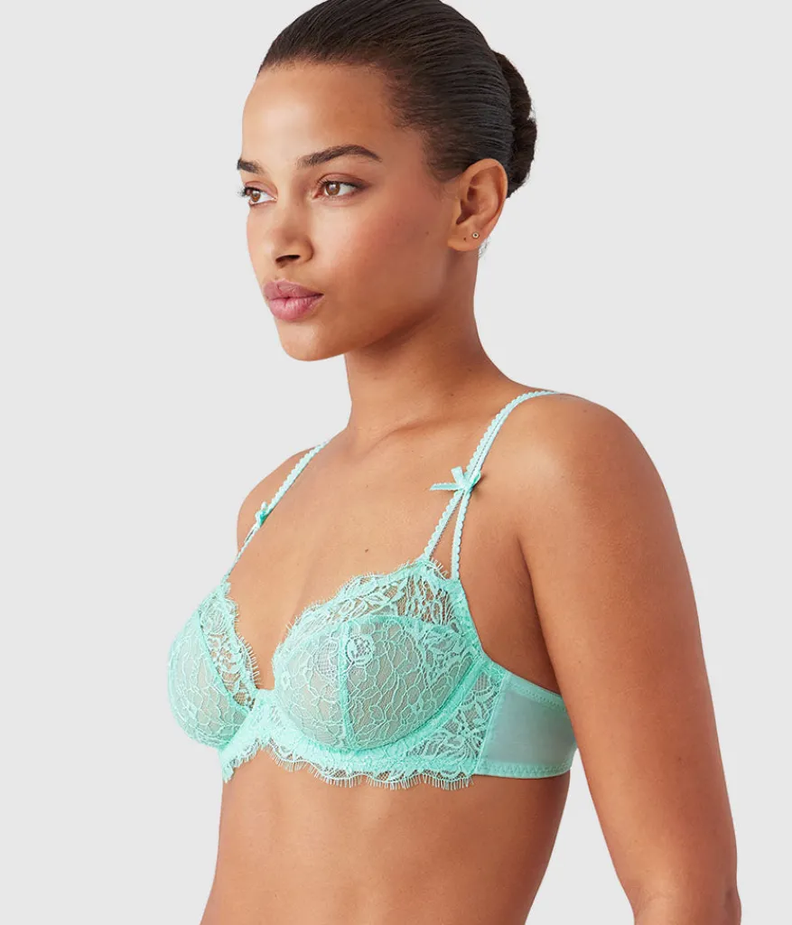 Wacoal Unlined|Lace * It's On Underwire Bra Cabbage