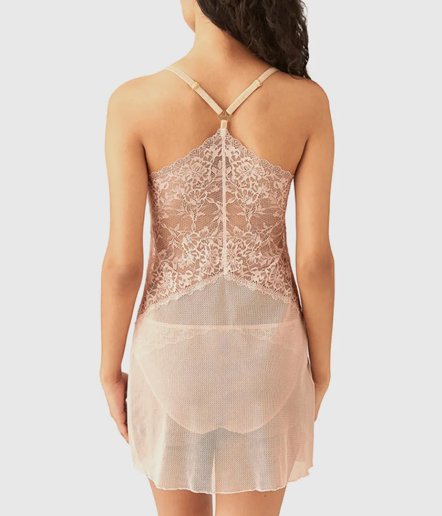 Wacoal Chemises & Bodysuits * ace Encounter Cheie Rose Smoke