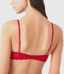Wacoal Lace|Underwire * Lace Encounter Contour Bra Crimson Red