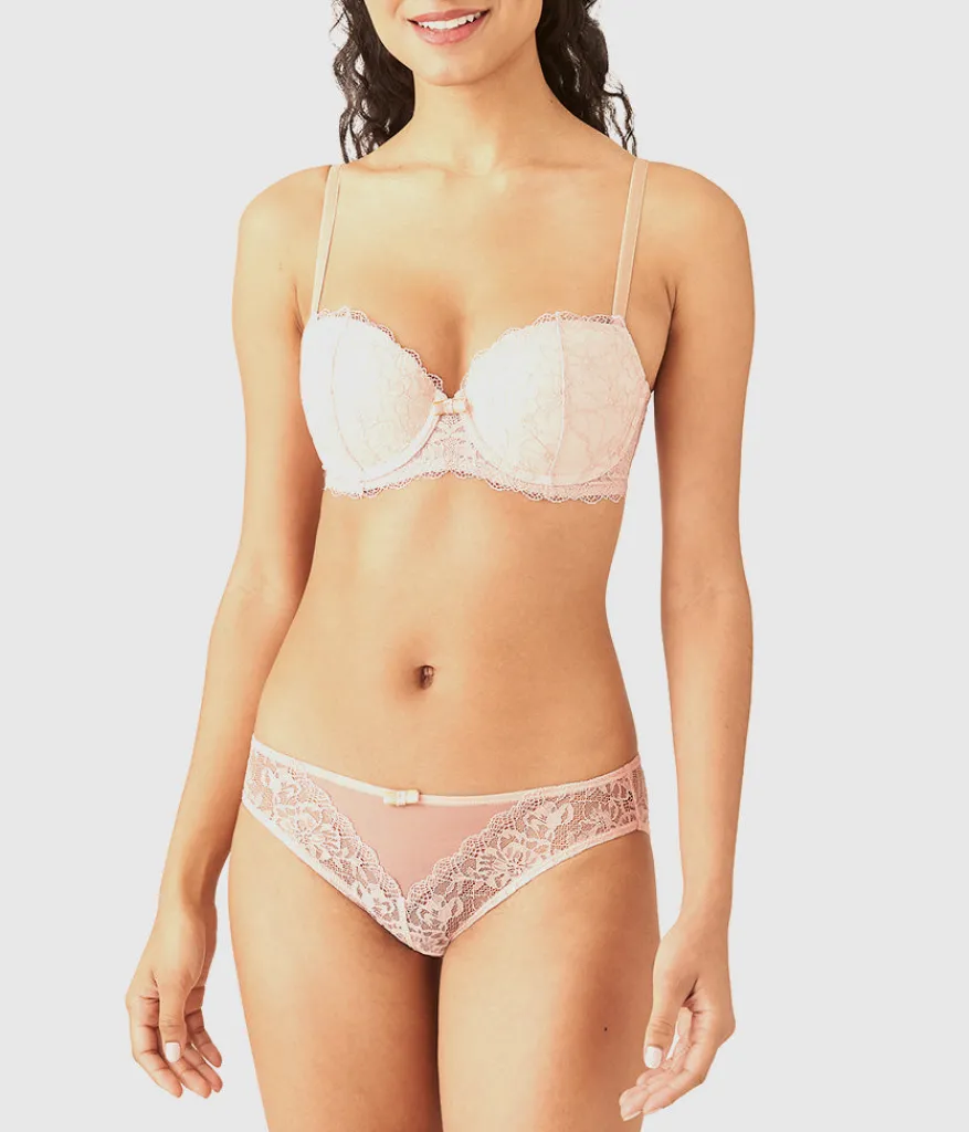 Wacoal Lace|Underwire * Lace Encounter Contour Bra Rose Smoke