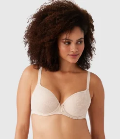 Wacoal Seamless|Lace * Lace Finesse T-Shirt Bra Sand