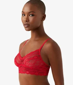 Wacoal Bralettes|Unlined * ace Ki Braette Crimson Red