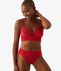 Wacoal Bralettes|Unlined * ace Ki Braette Crimson Red
