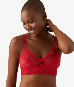 Wacoal Bralettes|Unlined * ace Ki Braette Crimson Red