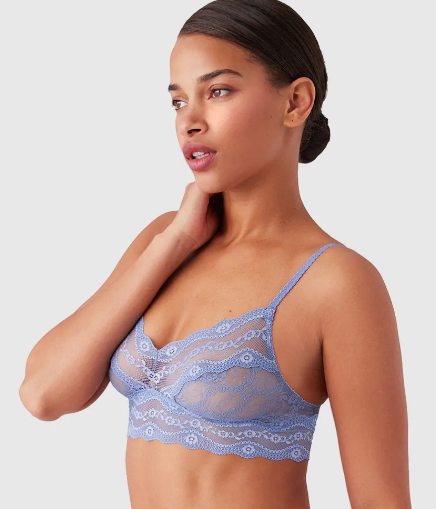 Wacoal Bralettes|Unlined * ace Ki Braette Country Blue