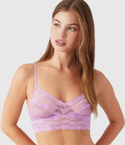 Wacoal Bralettes|Unlined * ace Ki Braette Smoky Grape