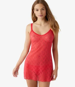 Wacoal Chemises & Bodysuits * ace Ki Cheie Hibiscus