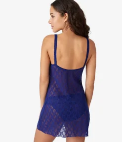 Wacoal Chemises & Bodysuits * ace Ki Cheie Beacon Blue