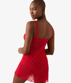 Wacoal Chemises & Bodysuits * ace Ki Cheie Crimson Red