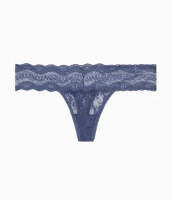 Wacoal Thong * ace Ki Thong Crown Blue