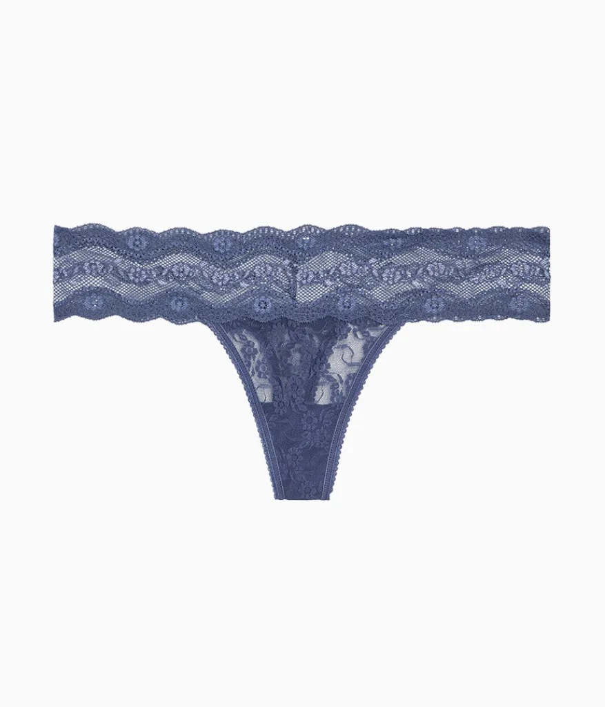 Wacoal Thong * ace Ki Thong Crown Blue